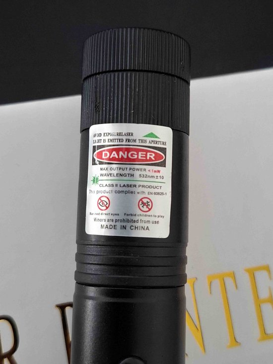 Tech Essentials® Vergrendelbare Laserpen