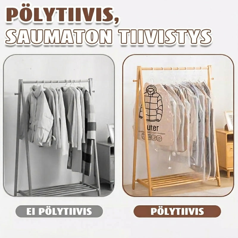 Hangende vacuüm opbergzak