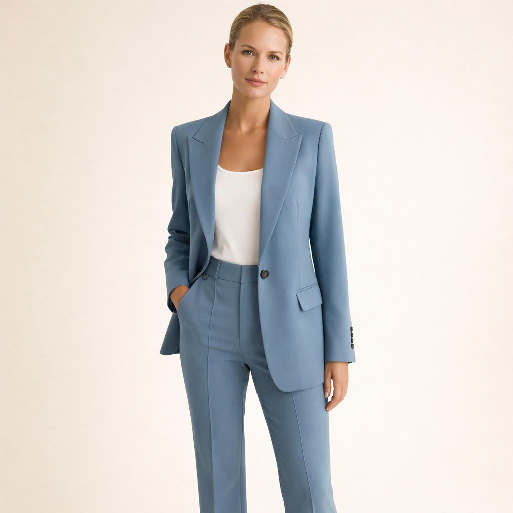 Brigitte™ | Elegante tweedelige set met flared broek