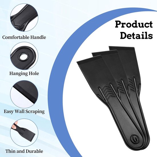 3-delig kunststof spatel 