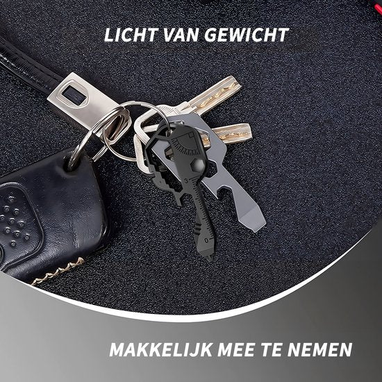 24-in-1 Kleine Multitool Survival-sleutelhanger 