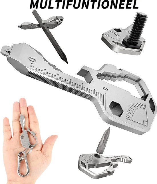 24-in-1 Kleine Multitool Survival-sleutelhanger 